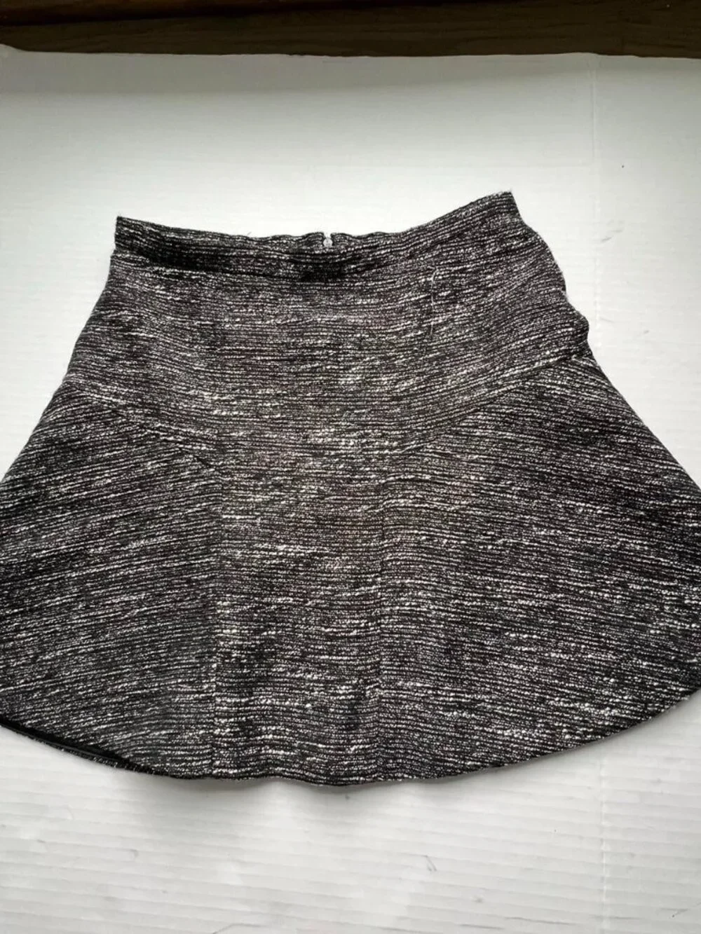 J.Crew Women's Metallic Tweed Fit & Flare Skirt | NWT | Size 0